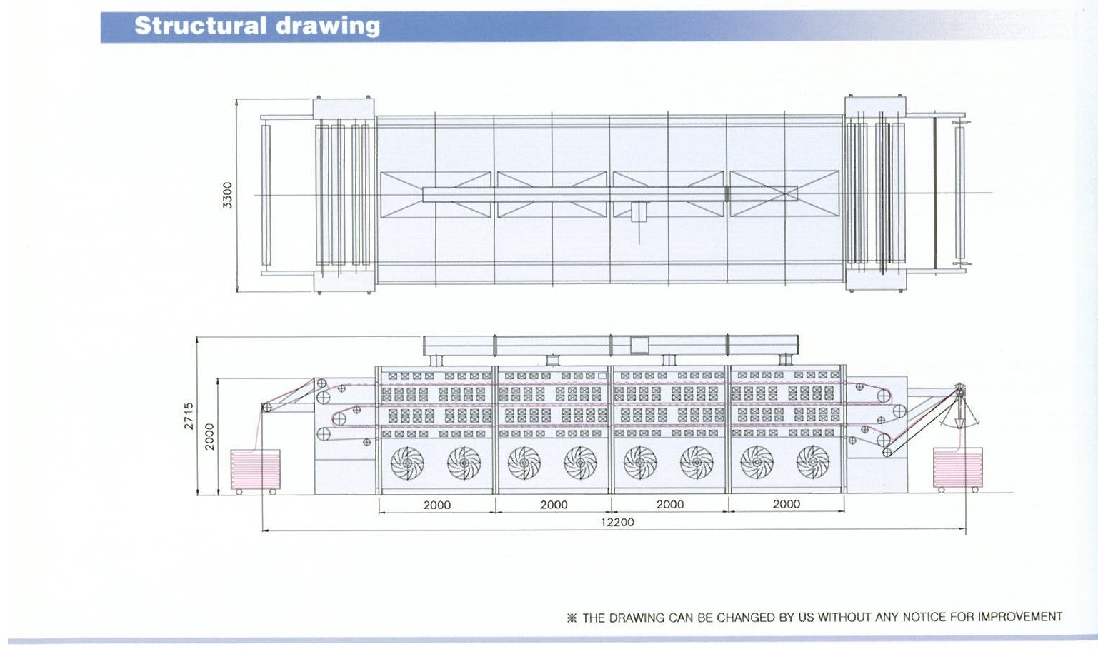 DNTD-2400 TENSIONLESS DRYER MACHINER