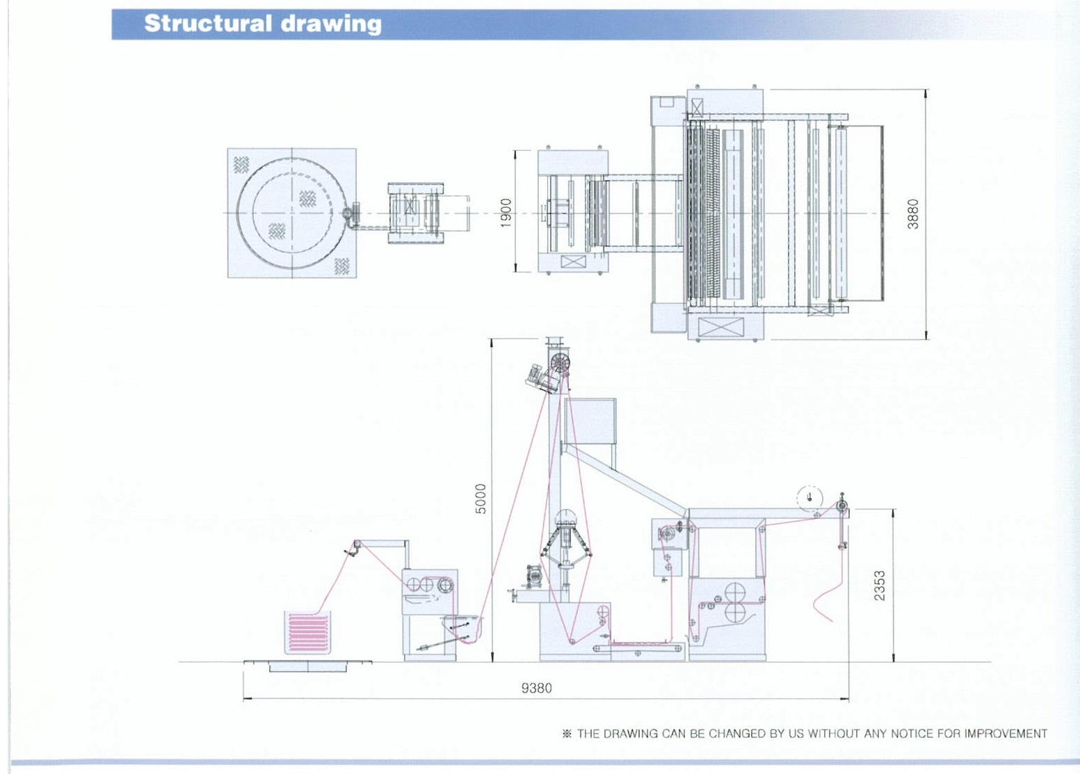 DNTS-2600 TENSIONLESS SLITTING MACHINE