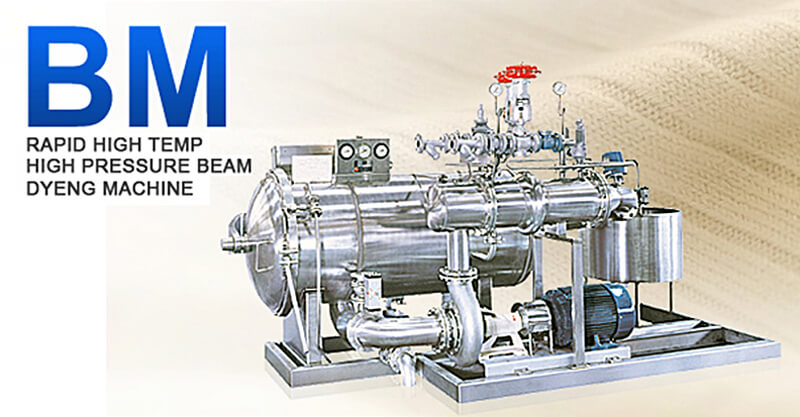 BM Rapid High Temp. High Pressure BEAM Dyeing Machine 